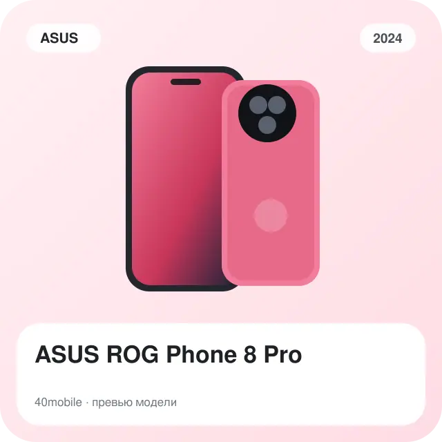 ASUS ROG Phone 8 Pro — изображение модели телефона