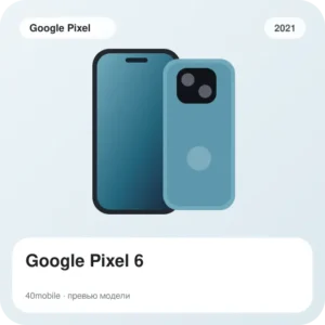 Google Pixel 6 — изображение модели телефона