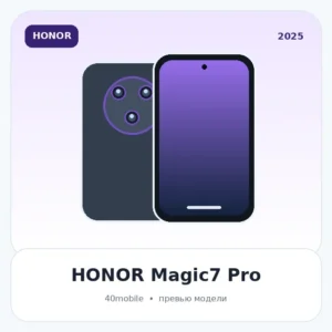 HONOR Magic7 Pro — изображение модели телефона