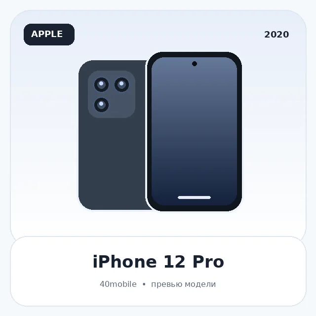 iPhone 12 Pro — изображение модели телефона
