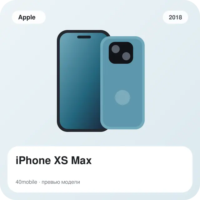iPhone XS Max — изображение модели телефона