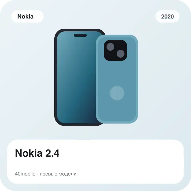 Nokia 2.4 — изображение модели телефона