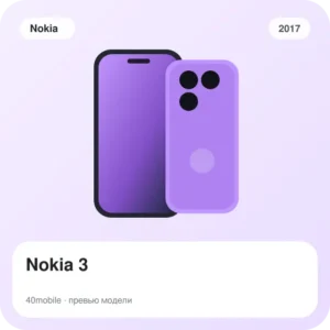 Nokia 3 — изображение модели телефона