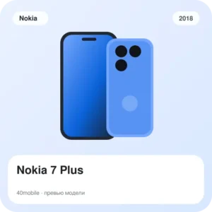 Nokia 7 Plus — изображение модели телефона
