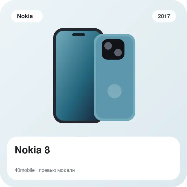 Nokia 8 — изображение модели телефона