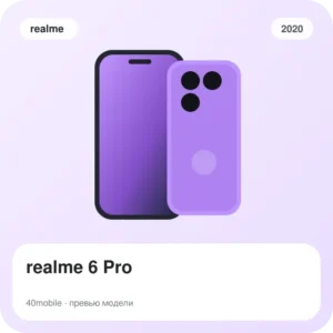 realme 6 Pro — изображение модели телефона
