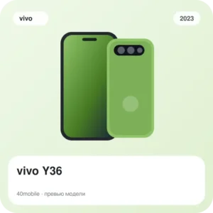 vivo Y36 — изображение модели телефона