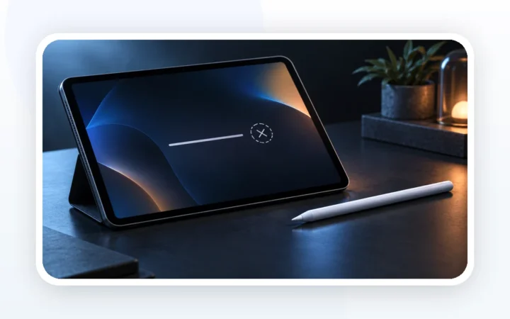 Иллюстрация к статье «iPad не реагирует на Apple Pencil: совместимость, сопряжение или ремонт»