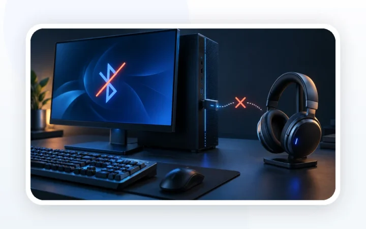 Иллюстрация к статье «Компьютер перестал видеть Bluetooth-наушники после смены адаптера»